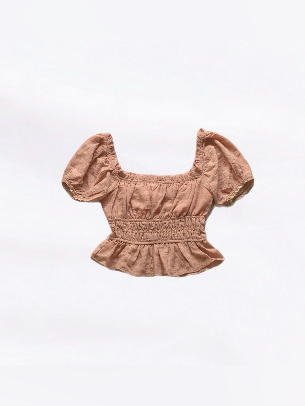 skylar rose ⋆ puff sleeve crop top